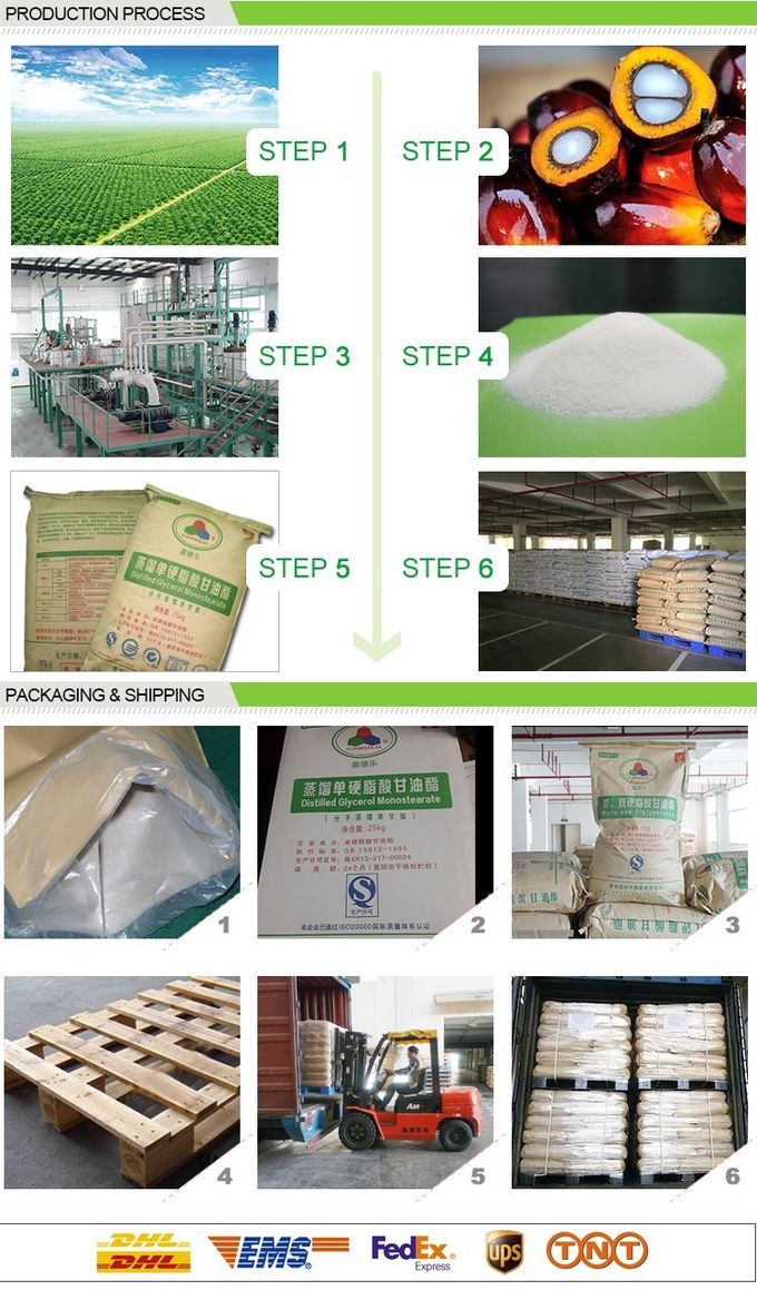 Monostearate E471 γλυκερίνης γαλακτωματοποιητής, μονο και Diglycerides, Monoglycerides 5